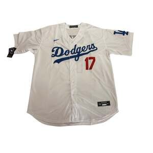 Men's Nike Shohei Ohtani White Los Angeles Dodgers Home Limited Player Jersey